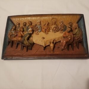Last Supper Religious Wall Art Plaque